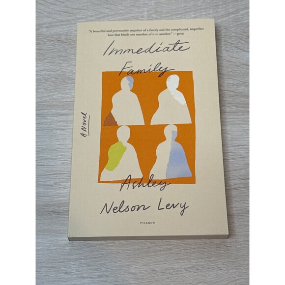 Immediate Family Book Literary Fiction Novel Family Siblings Ashley Nelson Levy - Picture 1 of 5